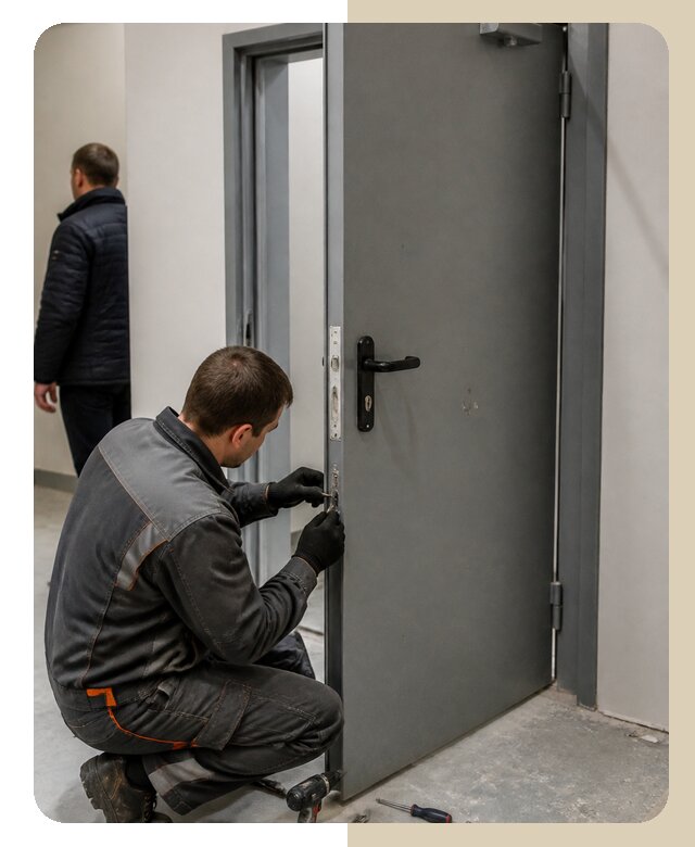 Ремонт противопожарной двери в Михайловке по цене 6609 р. | ДвериЛегко-Мхл