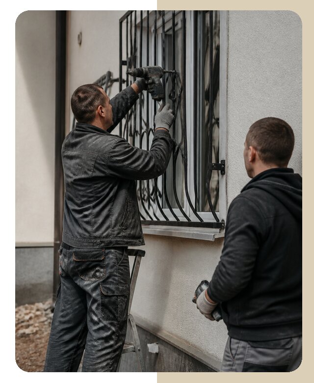 Установка наружных решеток в Михайловке от 4982 р. | ДвериЛегко-Мхл